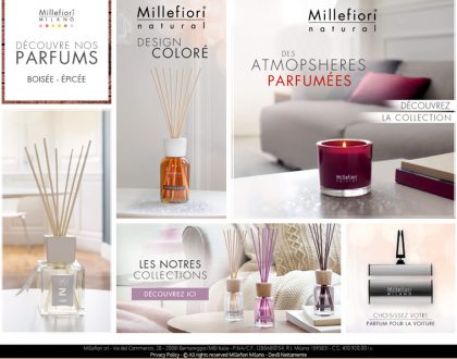 Diffuseurs de parfum MILLEFIORI MILANO