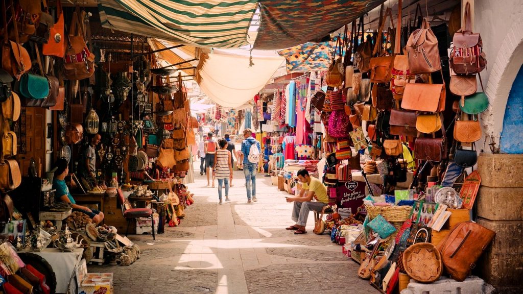 Les rues de Bodrum en Turquie