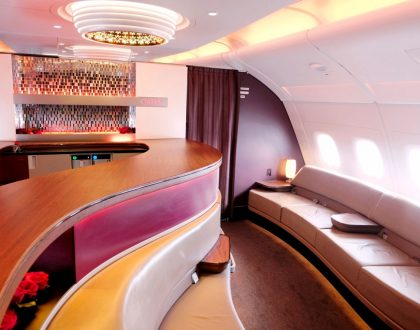 Voyage en Business Class de la Qatar Airways