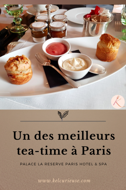 TEA TIME LA RESERVE PARIS