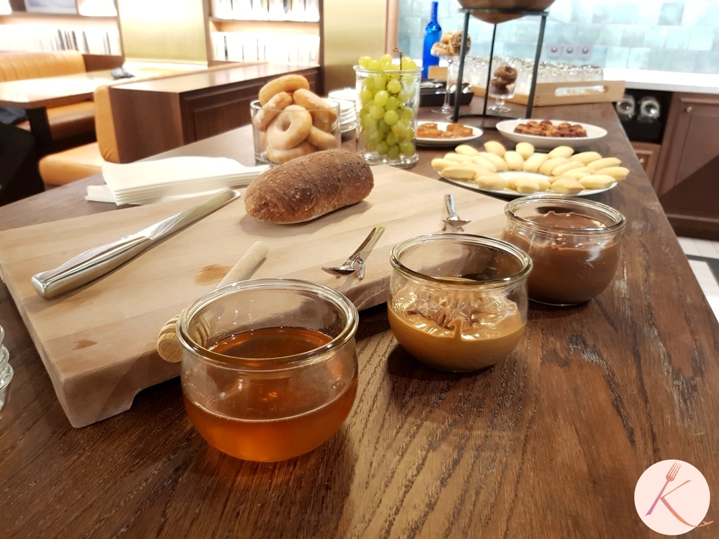 Miel et pâtes à tartiner du goûter offert