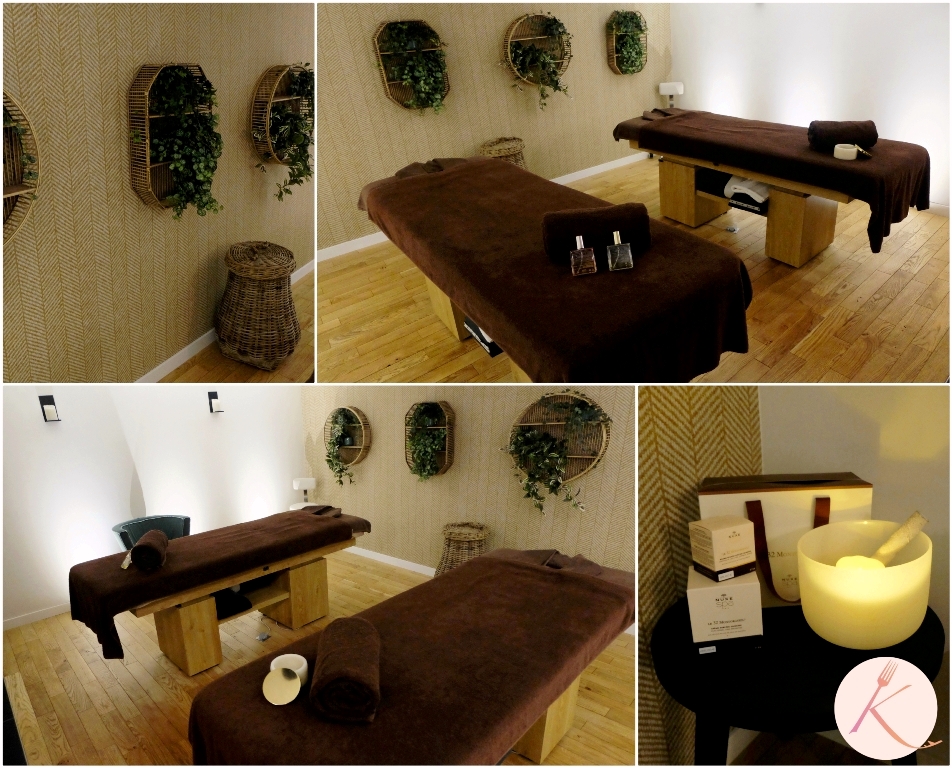 Salle de massage pour deux personnes dans le Spa du St-Alban