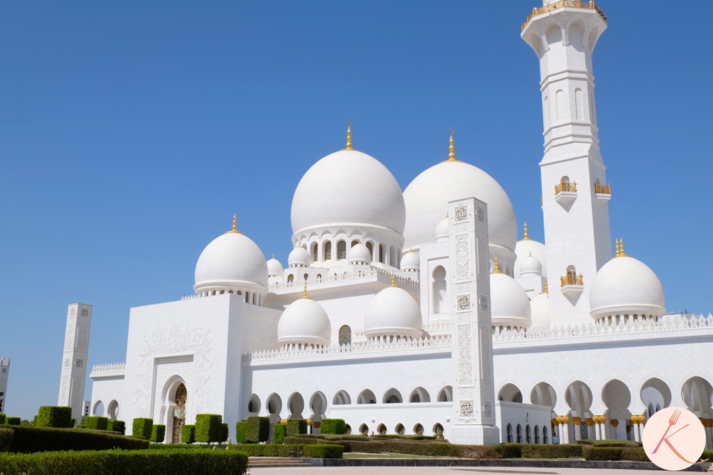 Visiter Abu Dhabi : La Mosquée Cheikh Zayed