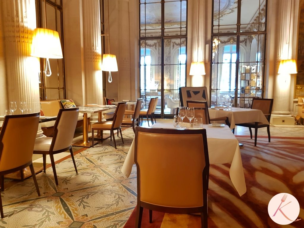 La salle du restaurant Le Dali du Meurice